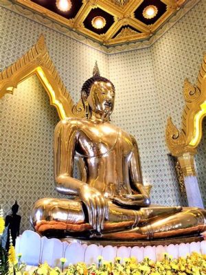 Sukhothai Buddha - En Goldfärgad Själsfriskelse i en Tid av Turbulens!