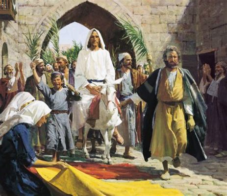  The Triumphal Entry into Jerusalem – en visionär triumf av religiös fervor och realistisk detaljer